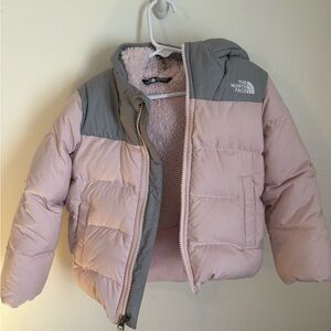 The North Face Light Pink 4t winter Jacket